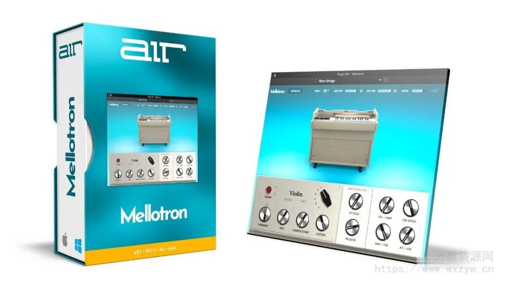 [经典磁带采样键盘乐器]AIR Music Technology Mellotron v1.2.1.14-TeamCubeadooby [WiN]（189MB）