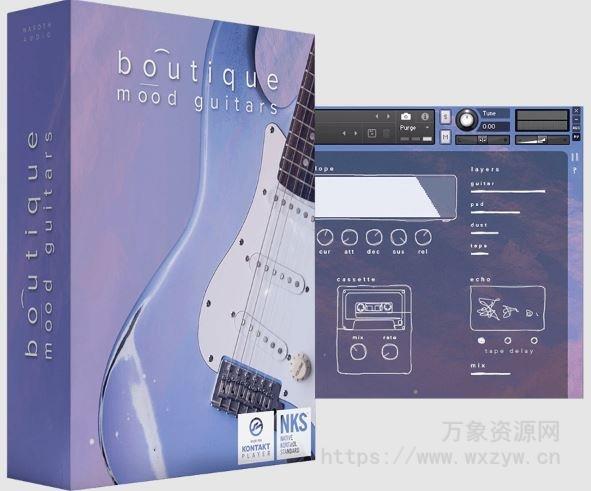 [采样吉他库]Naroth Audio Mood Guitars [KONTAKT]（568.1MB）