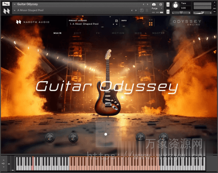 [无与伦比的影视吉他音源]Naroth Audio Guitar Odyssey [KONTAKT]（3.77GB）