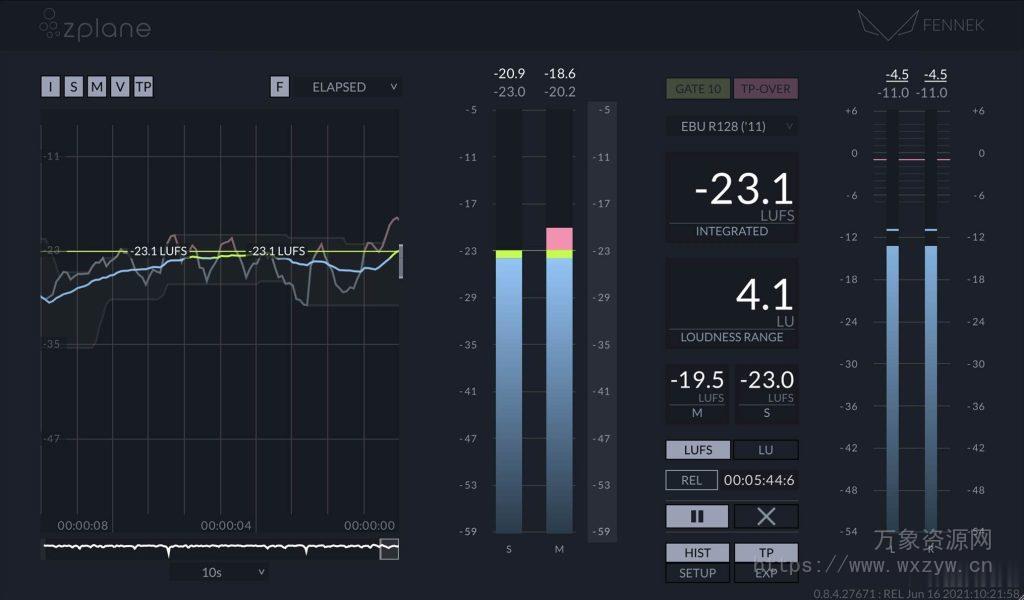 [音频计量插件]zplane FENNEK v1.2.2 [WiN]（13MB）