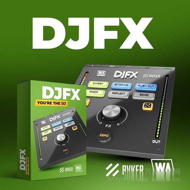 [DJ多效果器插件]WA Production DJFX v1.0.0 [WiN]（17MB）