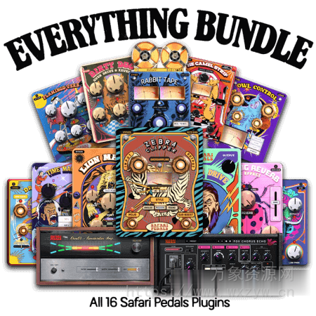 [踏板效果器插件包] Safari Pedals Everything Bundle v2025.05.28 [WiN]（319MB）