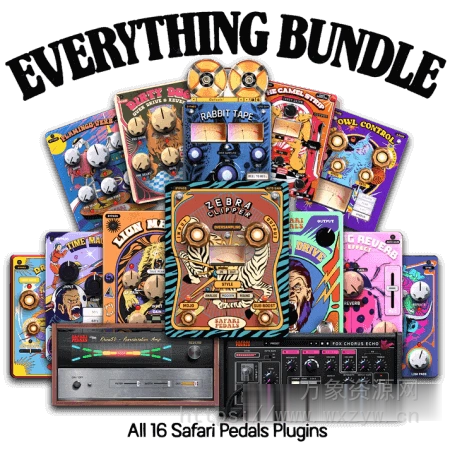 [踏板效果器插件包] Safari Pedals Everything Bundle v2025.05.28 [WiN]（319MB）