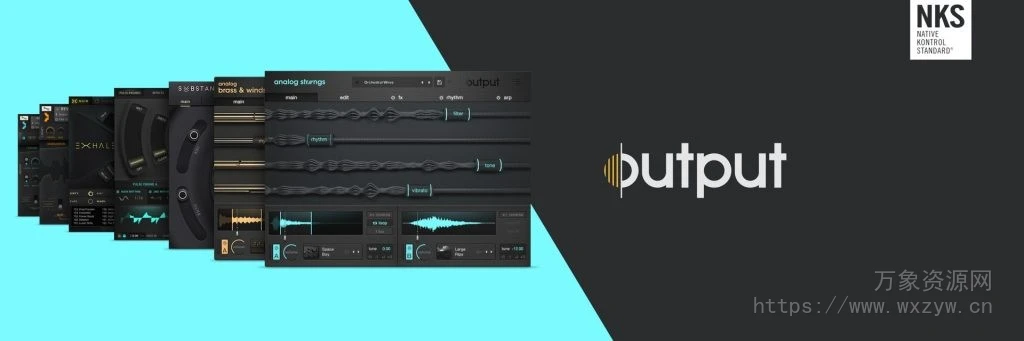 [7套配乐音源合集]Output Essential Engine [KONTAKT]（86GB）