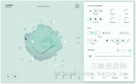 [粒子节奏插件]Excite Audio Motion Fractal v1.0.0 [WiN, MacOSX]（12M+44MB）