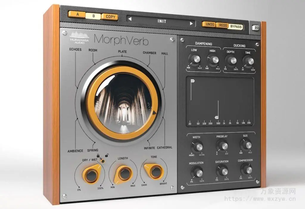 [高级动态多功能交叉变化混响]UnitedPlugins Muramasa MorphVerb v4.0 [WiN]（38.7MB）