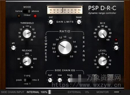 [动态处理器插件]PSPaudioware PSP DRC v1.0.0 ARM [MacOSX]（55MB）