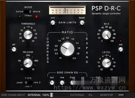 [动态处理器插件]PSPaudioware PSP DRC v1.0.0 ARM [MacOSX]（55MB）