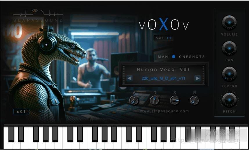 [歌声乐器插件] SlapAsSound VoXov Vol.11 (Vocal Instruments) VST VST3 AU [WiN, MacOSX]（239MB）