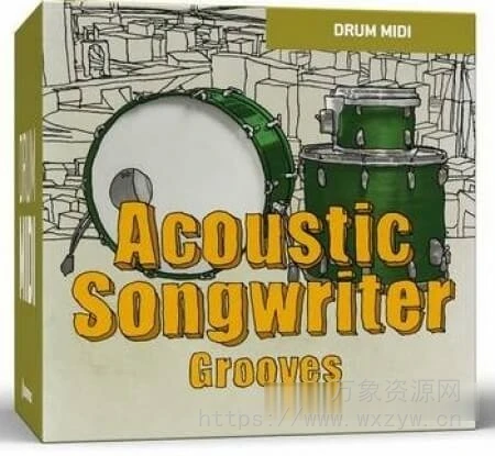 [MiDi扩展灵魂乡村摇滚]Toontrack Acoustic Songwriter Grooves MIDI Pack v1.0.0 [WiN]（3.27MB）