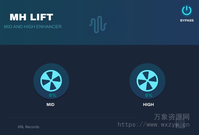 [混音增强器]XRL Records MH Lifter (Mix Enhancer) v1.0.0 VST VST3 [WiN]（20MB）