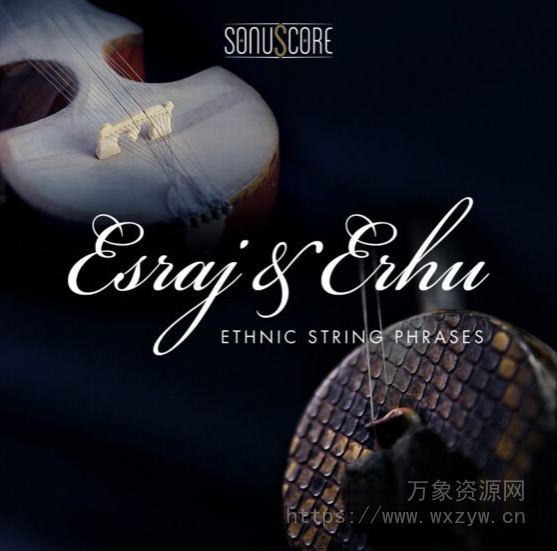 [二胡和印度艾斯拉吉琴音源]Sonuscore Ethnic String Phrases Esraj & Erhu for HALion（2.4GB）