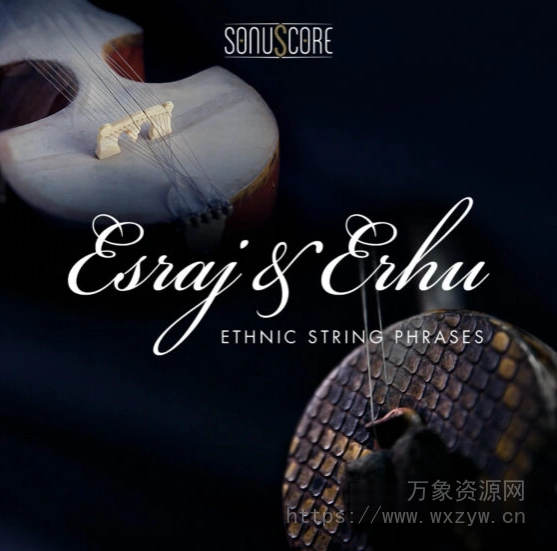 [二胡和印度艾斯拉吉琴音源]Sonuscore Ethnic String Phrases Esraj & Erhu for HALion（2.4GB）