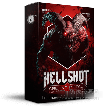 [摇滚金属采样]Ghosthack Hellshot Argent Metal Construction Kits [WAV]（732MB）