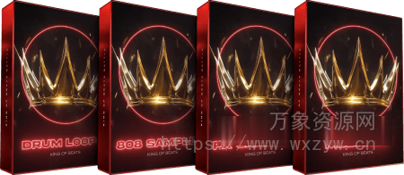 [嘻哈旋律LOOP采样]Cymatics King of Beats 2025 Hip-Hop Edition [WAV, MiDi]（989MB）