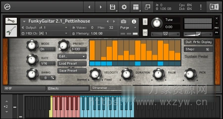[放克迪斯科吉他音源]Pettinhouse Funky Guitar v2.5 [KONTAKT]（636.52MB）