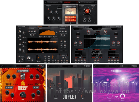 [混音效果器套装]Anarchy Audioworx FX bundle v1.0 CE [WiN]（89MB）