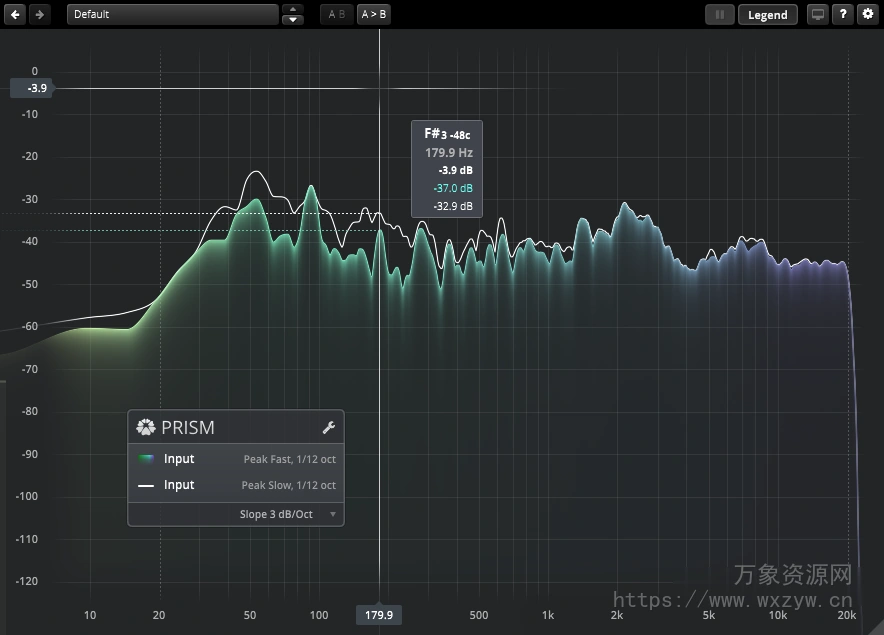 [现代频率分析仪] TDR Prism (Frequency Analyzer) v1.1.0 x64 x86 VST VST3 AU AAX [WiN, MacOSX]（70MB）