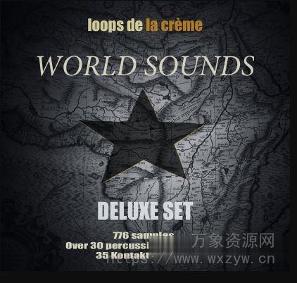 [民族小打合集]Loops De La Creme World Sounds Deluxe Set  [KONTAKT]（159MB）