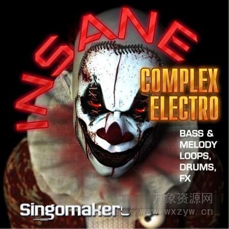 [电子乐素材]Singomakers Insane Complex Electro [WAV, REX]（800MB）