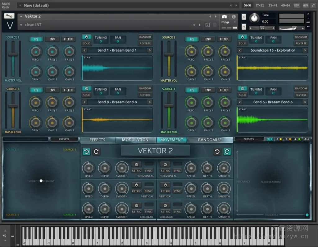 [全新电影配乐音源]Nova Vektor 2 [KONTAKT]（5.25GB）
