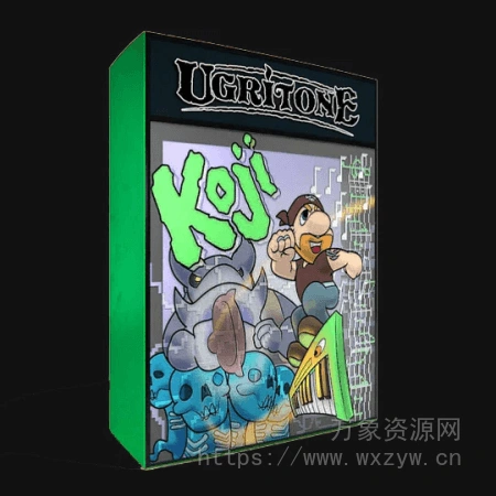 [复古游戏音效库]Ugritone Koji VST3 [WiN]（9MB）