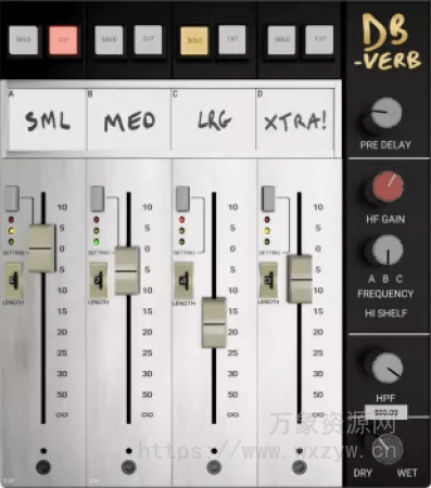 [格莱美大师御用混响插件]Metric Halo (MHMBS) DBVerb v4.0.71.235-X [WiN]（20.7MB）