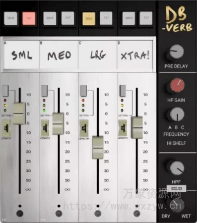 [格莱美大师御用混响插件]Metric Halo (MHMBS) DBVerb v4.0.71.235-X [WiN]（20.7MB）