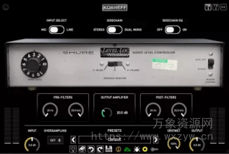 [终极个性压缩器] Korneff Audio Shure Level-Loc v1.0.2 [WiN]（25.4MB）