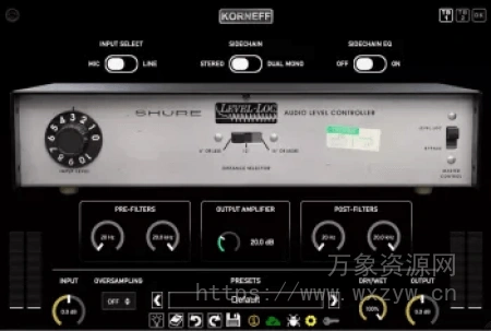[终极个性压缩器] Korneff Audio Shure Level-Loc v1.0.2 [WiN]（25.4MB）