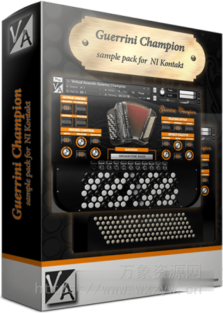 [手风琴音源]Virtual Acoustic Guerrini Superior 4 [KONTAKT]（392.75MB）