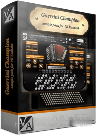 [手风琴音源]Virtual Acoustic Guerrini Superior 4 [KONTAKT]（392.75MB）
