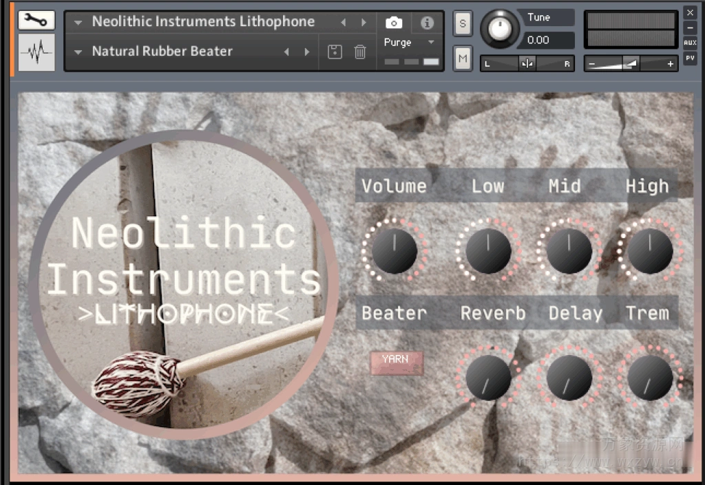 [新石器时代打击乐器]Neolithic Instruments Lithophone [KONTAKT]（34MB）