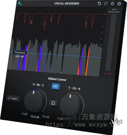 [人工智能去齿音插件]Antares Vocal De-Esser v1.0 [WiN, MacOSX]（8.23MB+51.5MB）