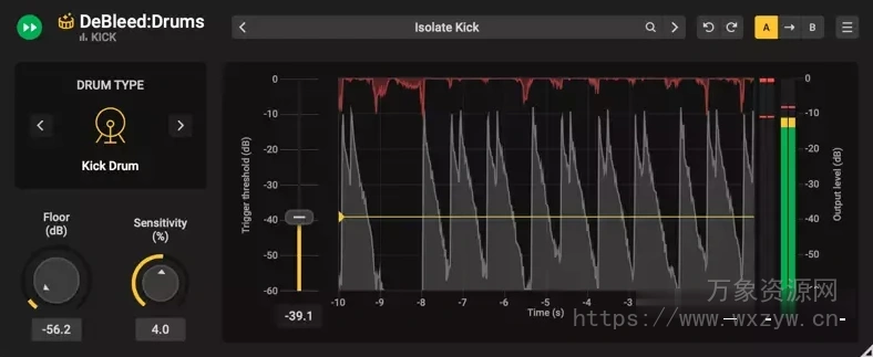 [AI鼓混音插件]Acon Digital DeBleed Drums v1.0.1 [MacOSX]（37.5MB）