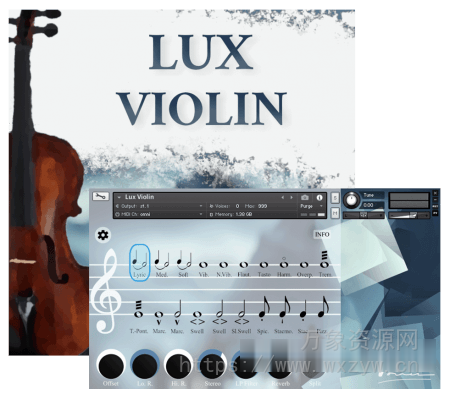 [小提琴音色库]David Forner Lux Violin v1.1 [KONTAKT]（7.62GB）