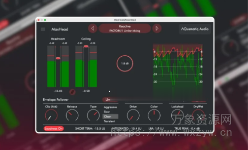 [终极峰值限制器]Aqusmatiq Maxhead v1.1.0 [WiN]（4.6MB）