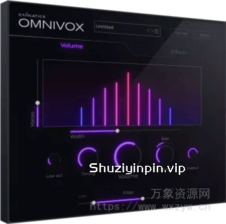 [声音后期塑造器]Cymatics OMNIVOX Harmony Engine v1.0.0 [WiN, MacOSX]（15.3MB）