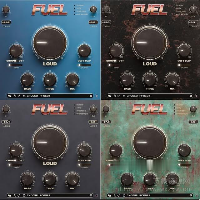 [直播母带必备牛货：音效增强效果插件] Musik Hack FUEL v1.0.11 [WiN, MacOSX]（92MB+159.35MB）