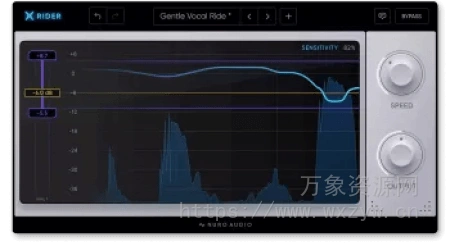 [自动人声电平控制插件]Nuro Audio Xrider v1.0.3 [WiN, MacOSX]（14.70MB+71.5MB）