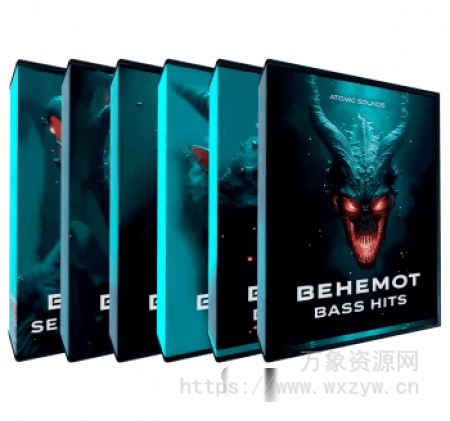 [600种独特音效：回响重拍采样Serum预置]]Atomic Sounds BEHEMOT Collection [WAV, Synth Presets]（269MB）