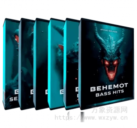 [600种独特音效：回响重拍采样Serum预置]]Atomic Sounds BEHEMOT Collection [WAV, Synth Presets]（269MB）