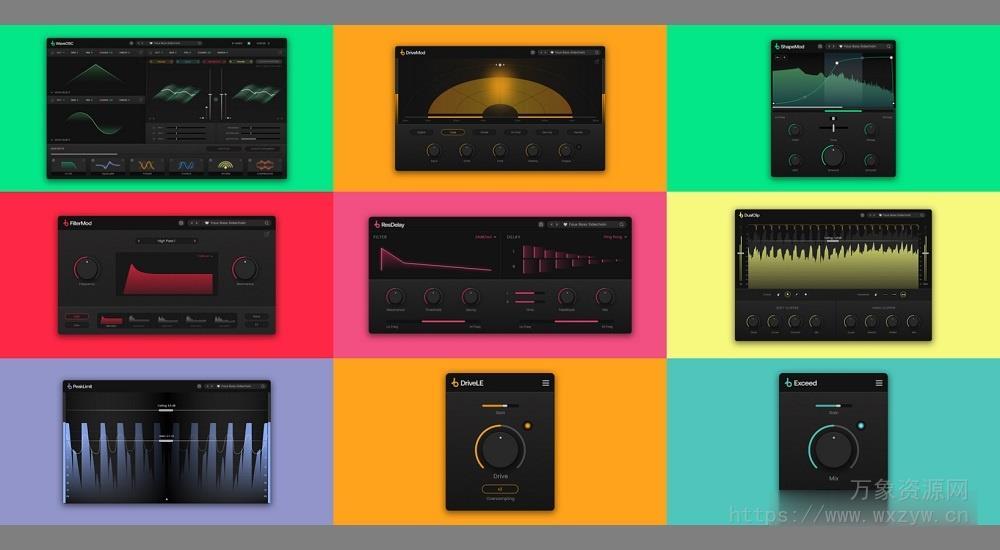 [更新：9合1混音母带制作完整捆绑包]Plugin Boutique Core Collection v1.0.1 Rev2 [MacOSX]（610.01MB）