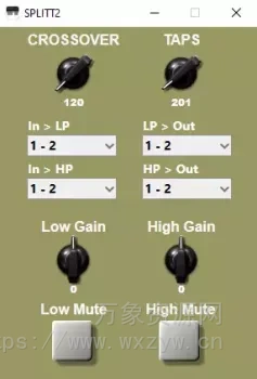 [音频处理新神器：线性相位频谱分离器] Noisebud Splitt2 v2.0.0 [WiN, MacOSX]（16MB）