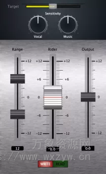 [Waves独立版：自动化人声电平控制插件]Diego Ortega Casa Occidente Vocal Rider (Vocal Level Automation) v1.0 VST3 STANDALONE [WiN, MacOSX]（110MB)