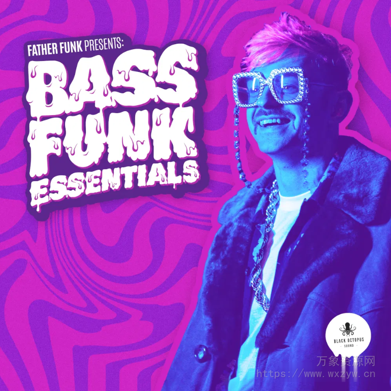 [放克迪斯科鼓打贝斯采样]Black Octopus Sound Bass Funk Essentials by Father Funk [WAV]（310MB）