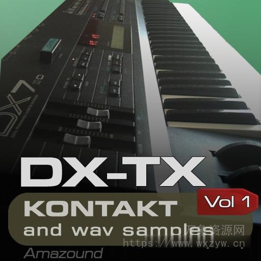 [经典 FM 合成器的采样音源]Amazound DX-TX Vol.1 [KONTAKT]（259MB）