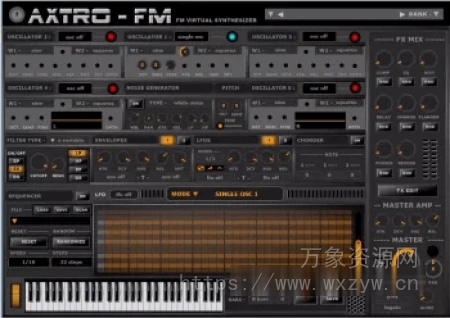 [FM合成器插件]Psytrance Plugins AXTRO-FM v1.0 and REGGED[WiN, MacOSX]（11.21MB+35MB）
