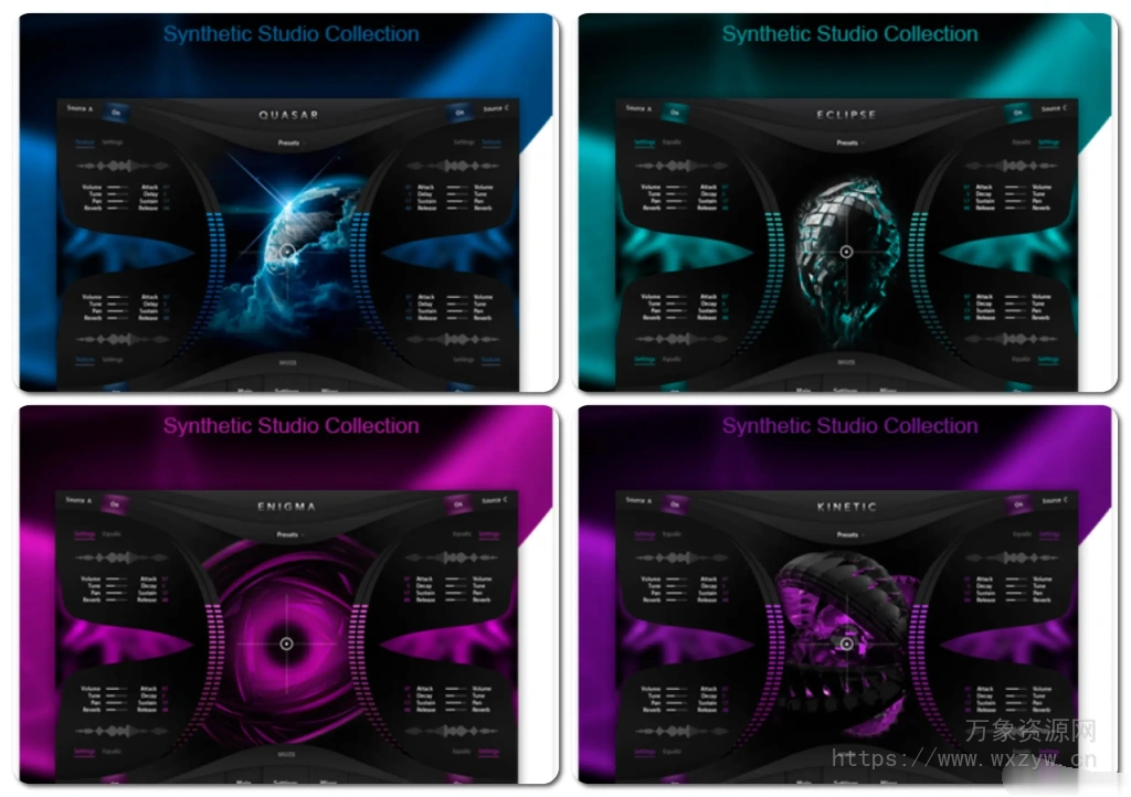 [4套影视电子合成器音源合集]Muze Suit Bundle 2025 [KONTAKT]（53.38GB）