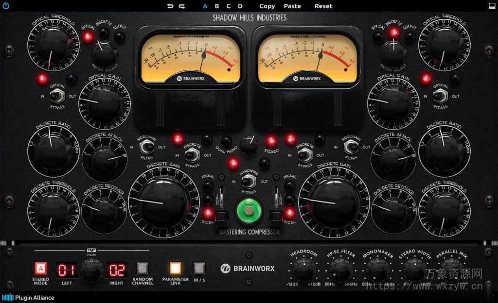 [顶级母带压缩器]Plugin Alliance Shadow Hills Mastering Compressor Class A v1.5.0 v1.4.1 [WiN, MacOSX]（31.12MB+52.43MB）